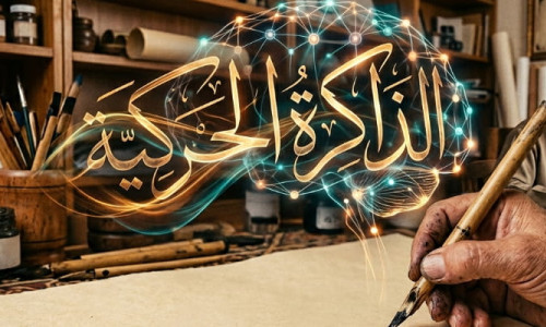 أهمية الذاكرة الحركية في تعلم الخط العربي