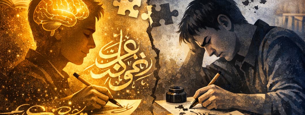 هل الموهبة شرط لتعلّم الخط العربي؟
