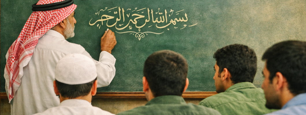 منهج التعلم الذاتي للخط العربي