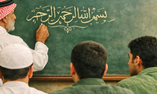 منهج التعلم الذاتي للخط العربي